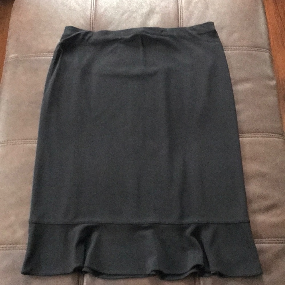 Black pencil shirt